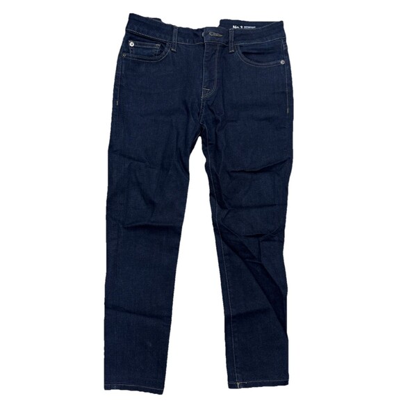 DL1961 27 BLUE JEAN JAxDL NO.3 INSTASCULPT SKINNY STRECH COTTON DENIM Crop - Picture 1 of 8